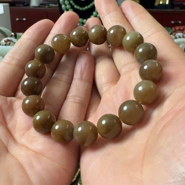 和田玉未镶嵌颈饰糖玉卡12