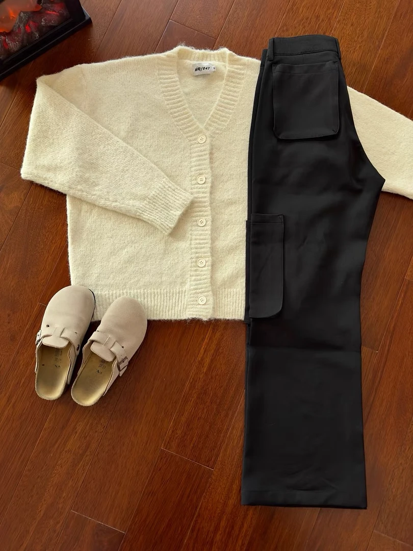 cleanfit开衫毛衣男女同款