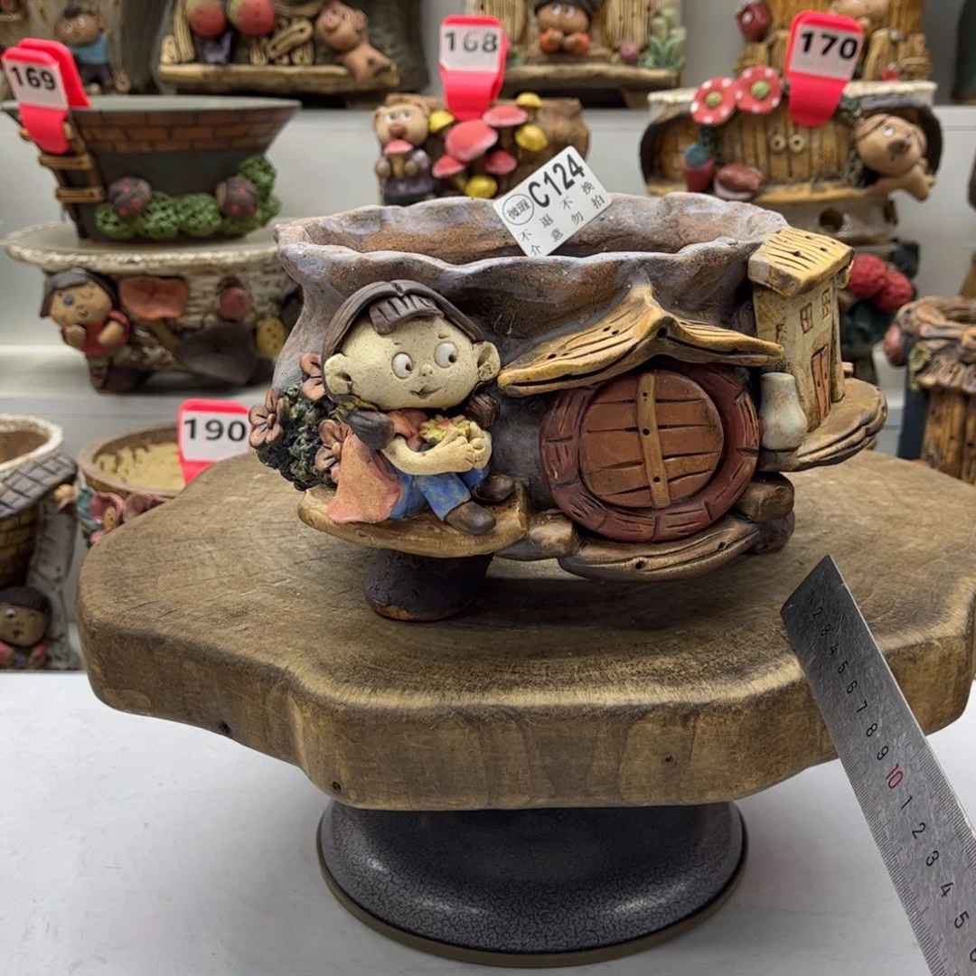 花盆124陶然瑕疵福利