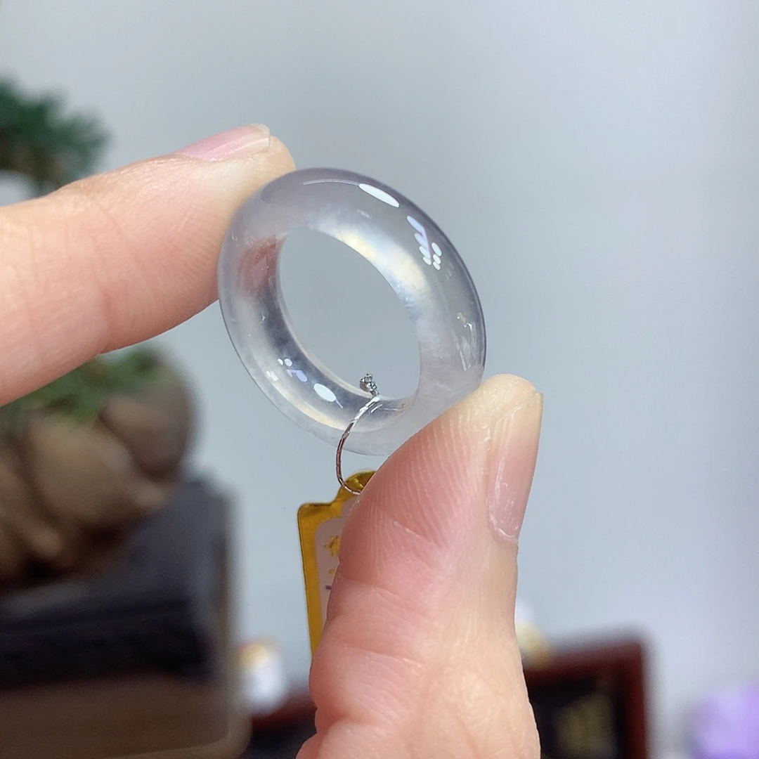 翡翠未镶嵌戒圈10号