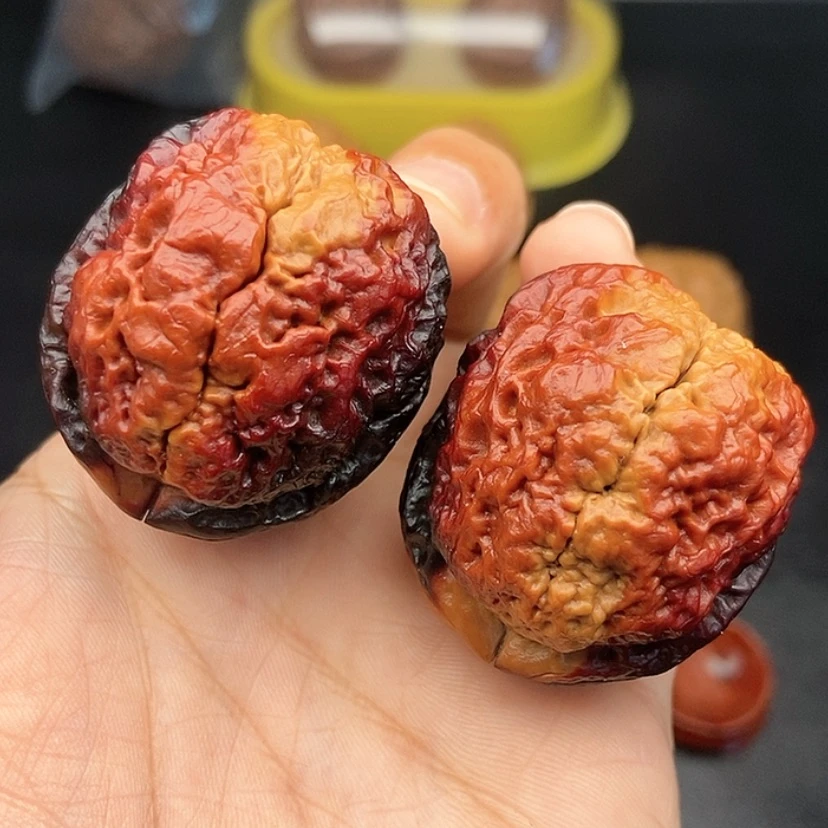 【闪购商品】把件文玩核桃40尺老蟾头