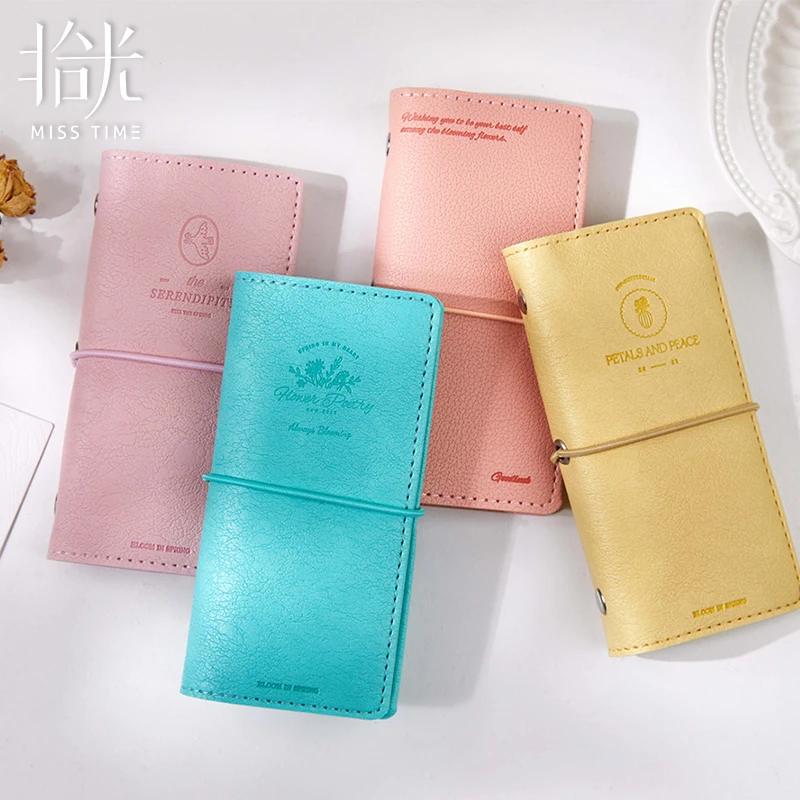 拾光2025新款M2.5软皮口袋本week日程本迷你随身日记本学生手账