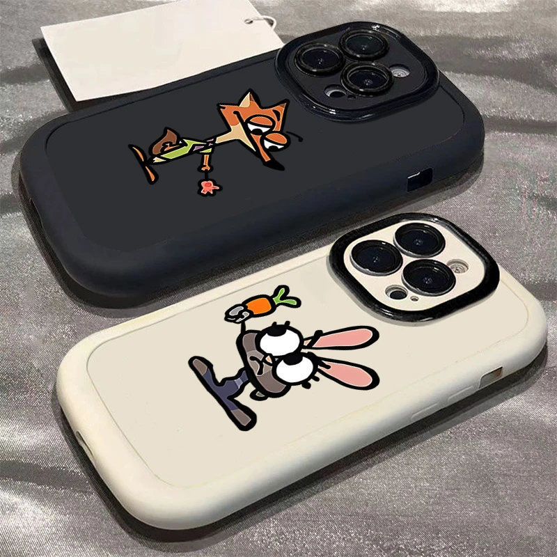 趣味朱迪尼克适用iphone1716promax苹果1514手机壳泡芙13p12/11软