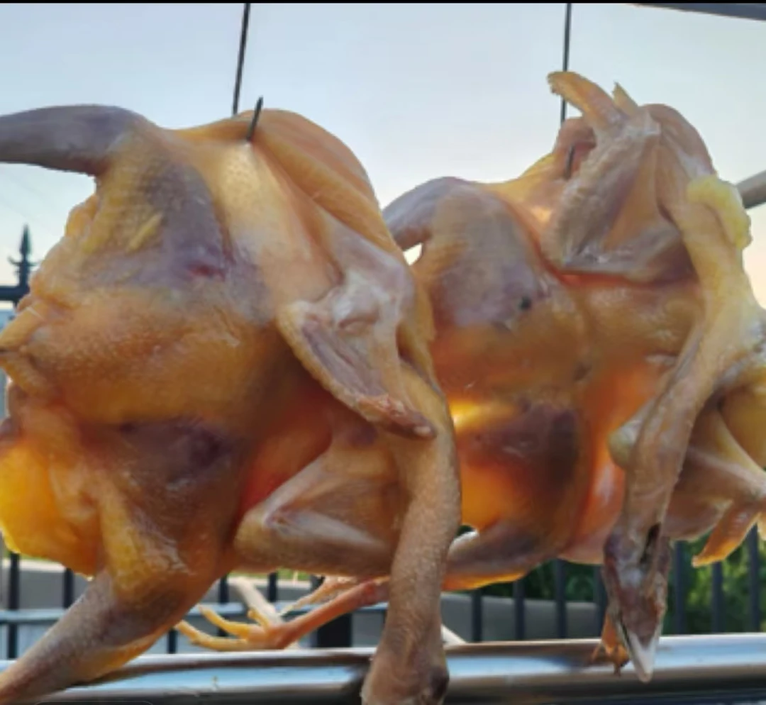 安徽特产风干鸡农家黄油土老鸡家乡土特产咸鸡