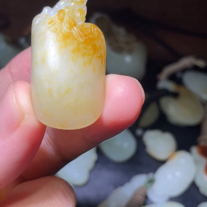 陈***十和田玉（白玉）未镶嵌颈饰