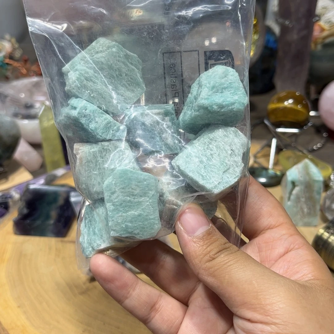 水晶珠宝半成品未镶嵌200克多样性发其一