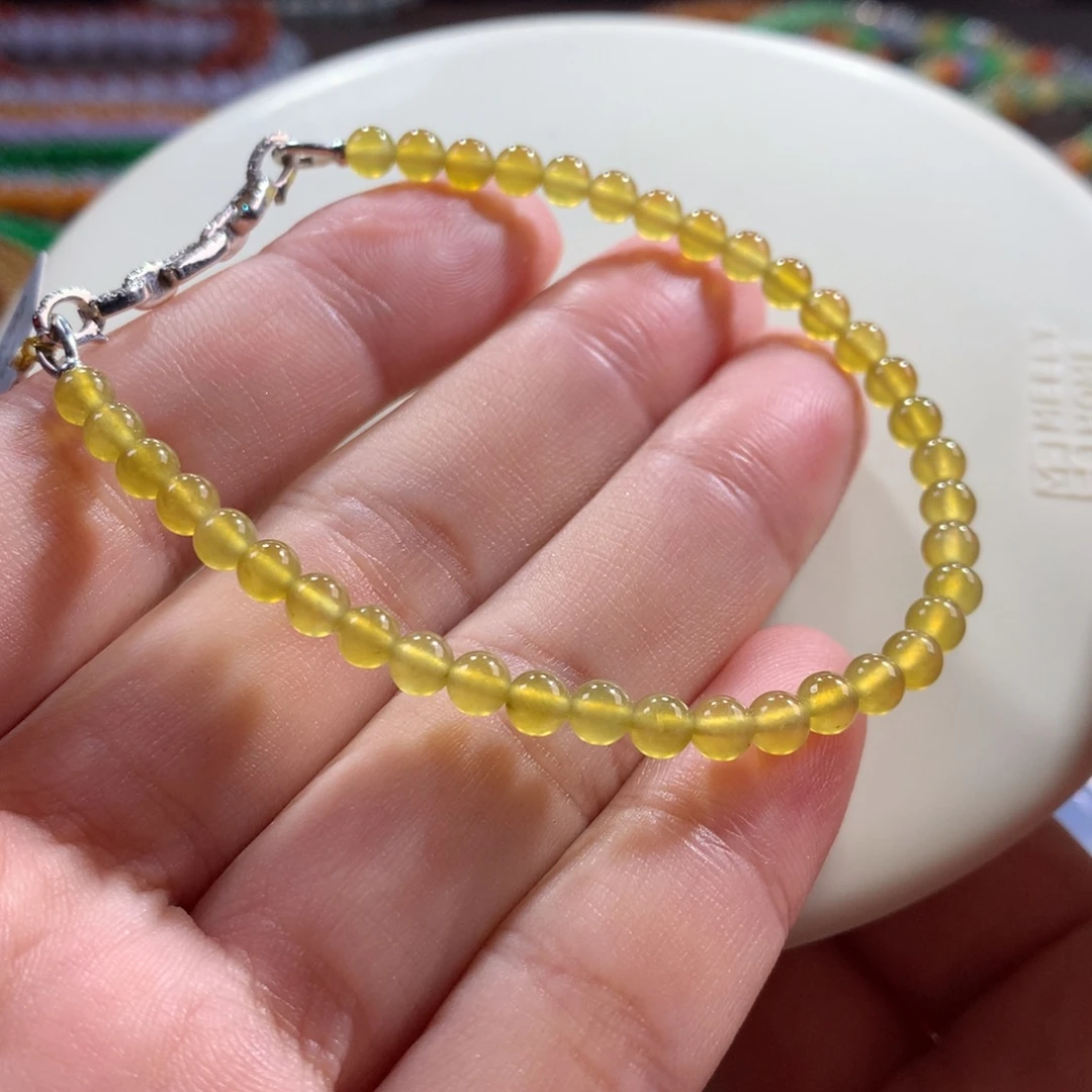 翡翠未镶嵌手链翡翠玻璃钢芬达色卡4.10+