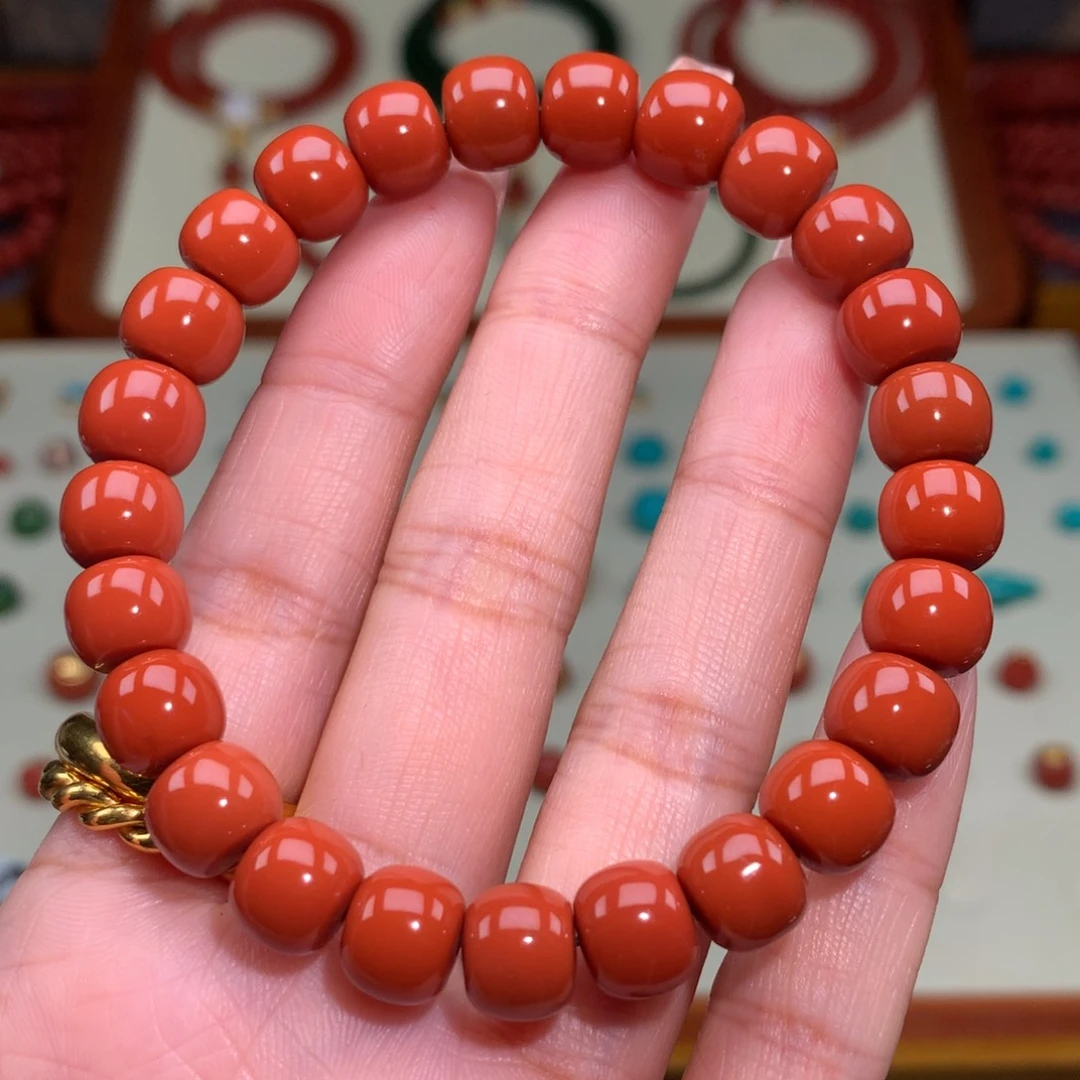 南红玛瑙颈饰未镶嵌