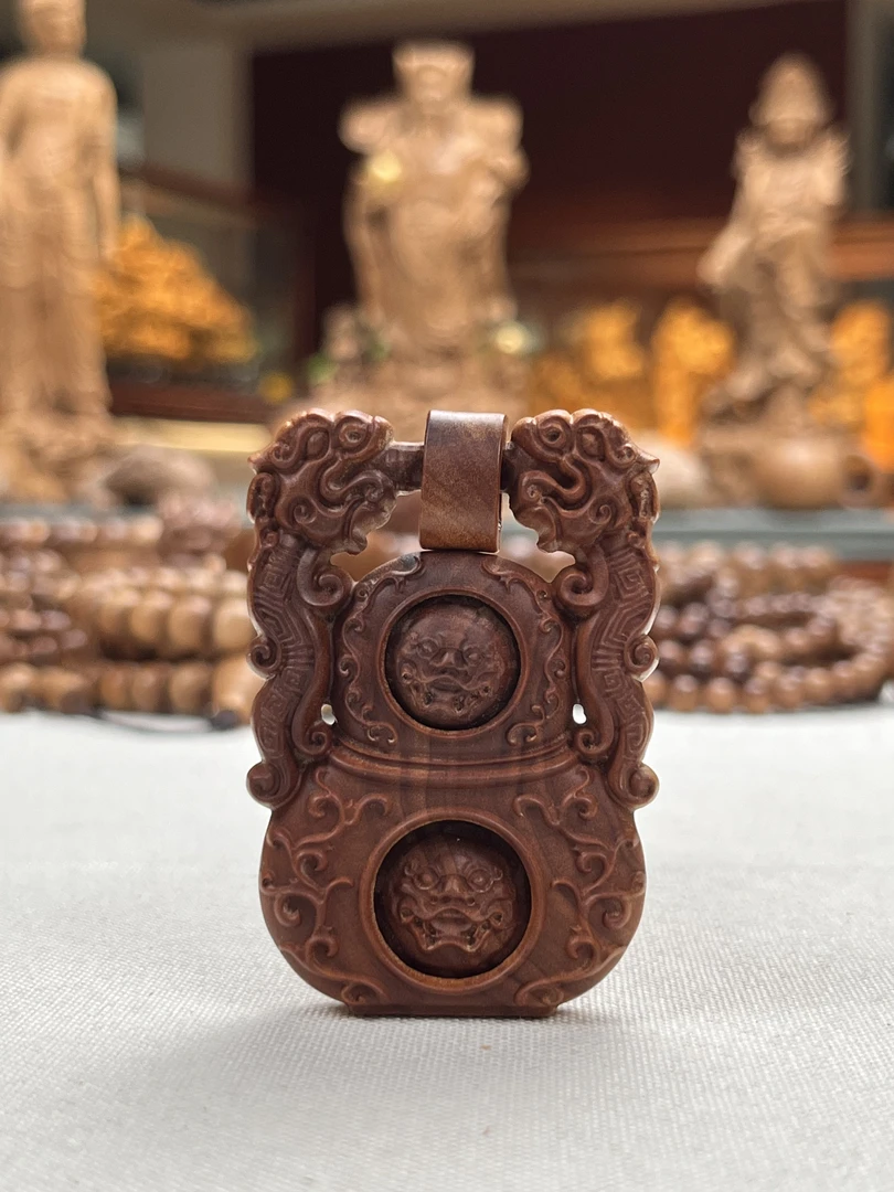 手工镂空牌子 印度正区百年老料老山檀香