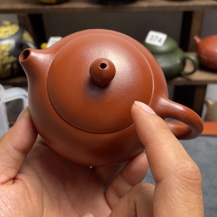 茶壶紫砂紫砂扭瑕疵