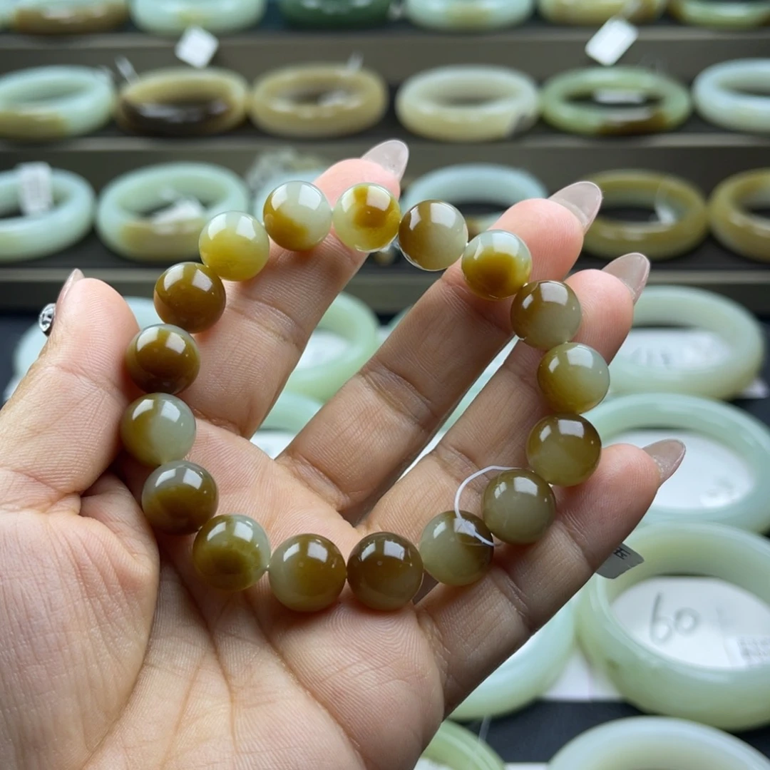 和田玉手链未镶嵌