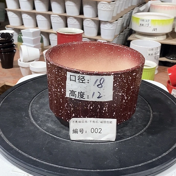 微瑕花盆-002-口18×12-1个