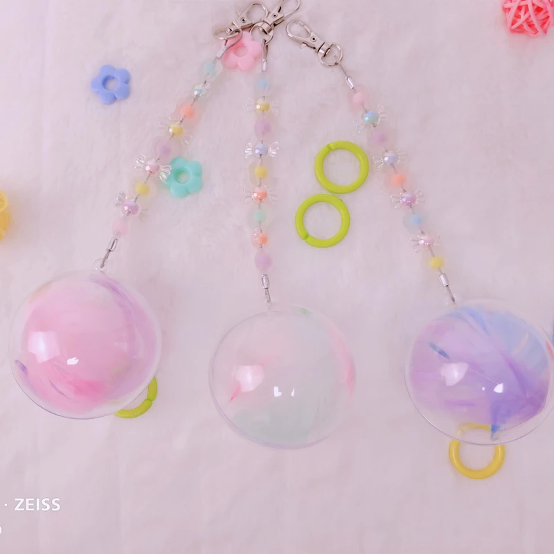 鹦鹉啃咬玩具牡丹虎皮玄凤羽毛储存球鹦鹉攀爬玩具鸟笼装饰用品