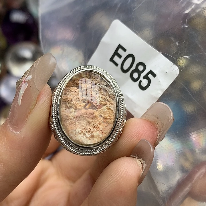 水晶戒指未镶嵌水晶