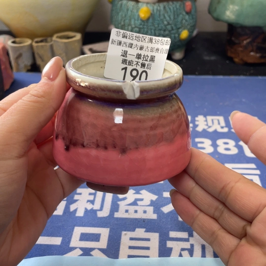 微瑕陶艺多肉花盆190