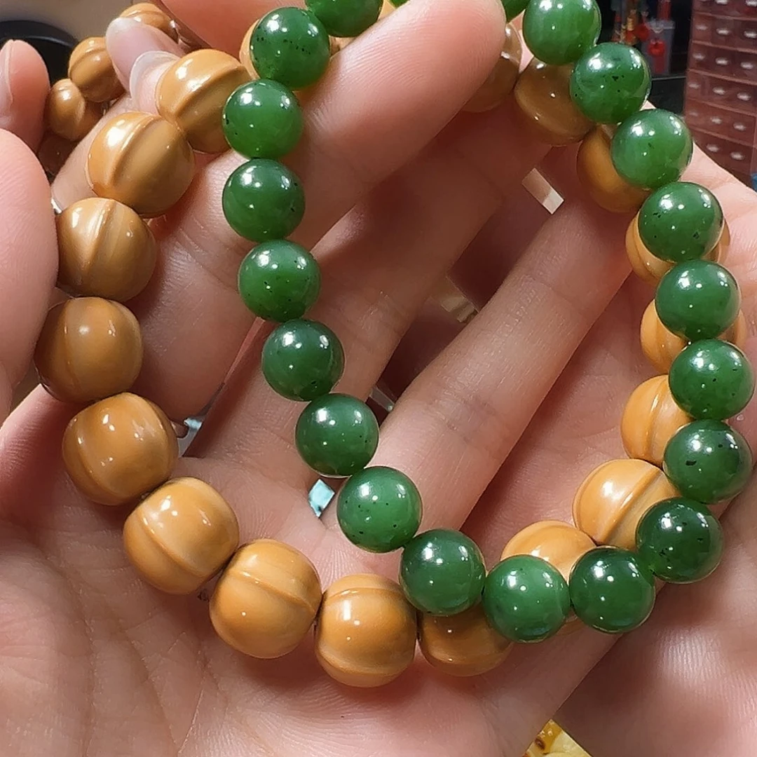 微***.猴头核桃手串手链