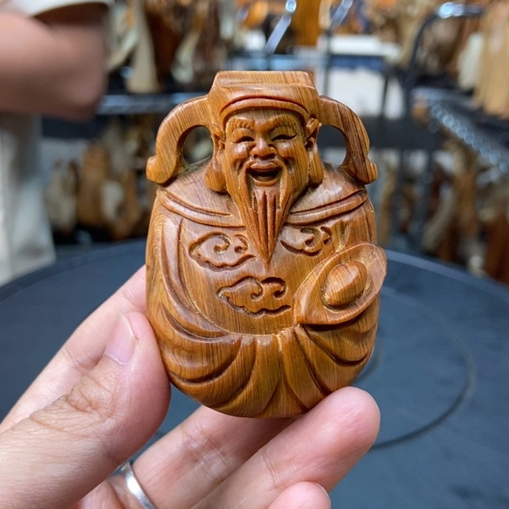 柏木（崖柏）手把件