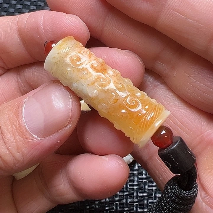 和田玉未镶嵌挂件@*哥