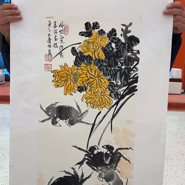 国画孔庆旭去伪存真！