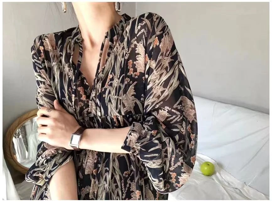 高级感真丝短袖T恤休闲衫时尚百搭