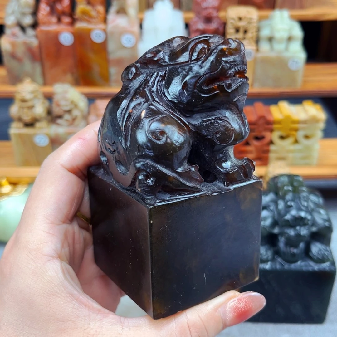 青田石印石闪购商品瑕疵料5*5