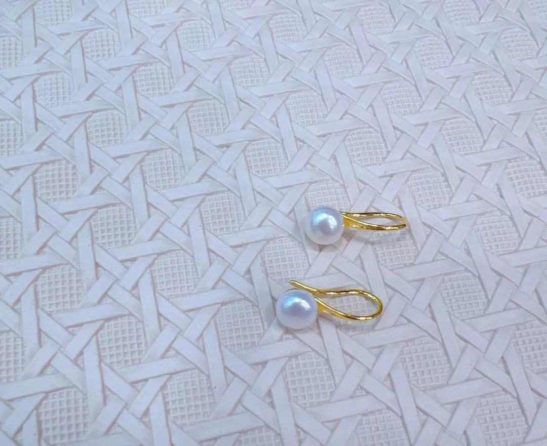 钛钢耳饰 休闲气质时尚精致珍珠耳环(مەرۋايىتھالقا)明星同款饰品