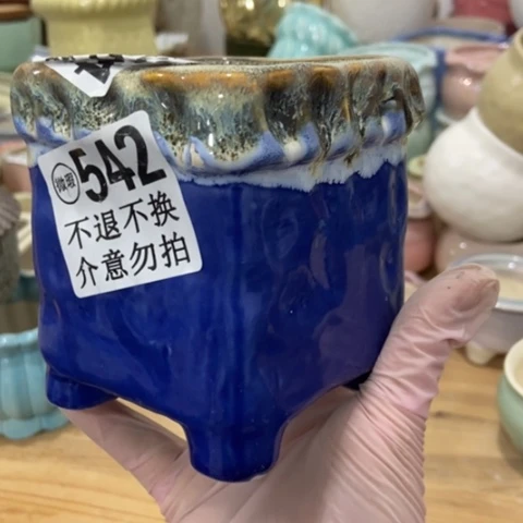 红陶陶瓷多肉花盆