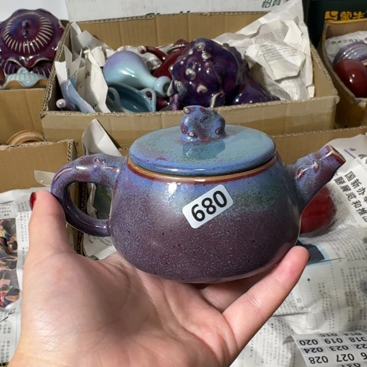 陶摆件郑家钧窑摆件