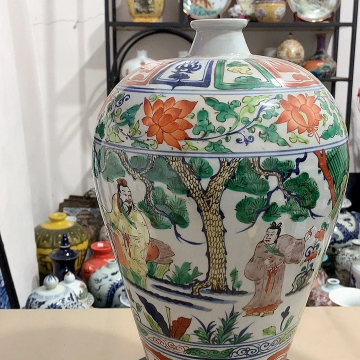 陶摆件博古架陶瓷摆件