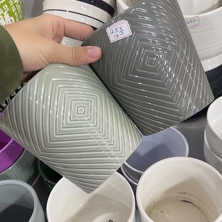 陶瓷花盆全场10包邮