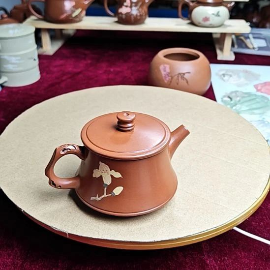 建水紫陶复烧茶壶全品18号