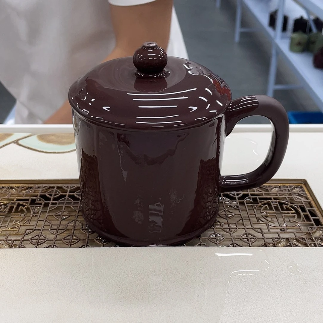 茶杯紫砂紫砂盖杯500