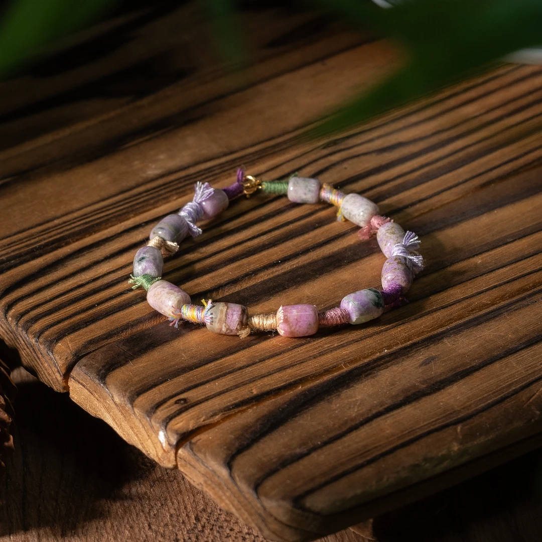 世间臻宝-苏子丨18K樱花舒俱来手链/手围16/6mm+/多样性发/P6204