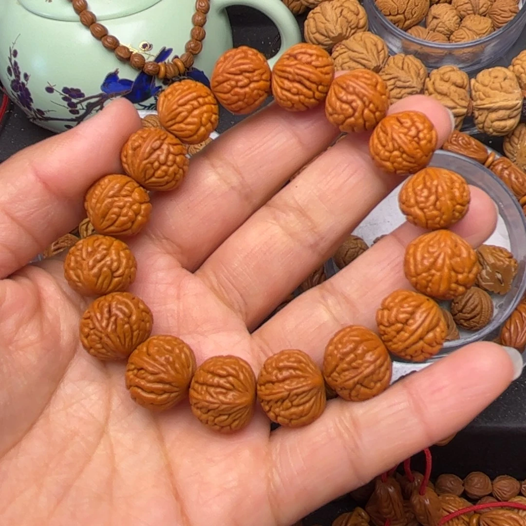 桃核吊坠龙纹桃核