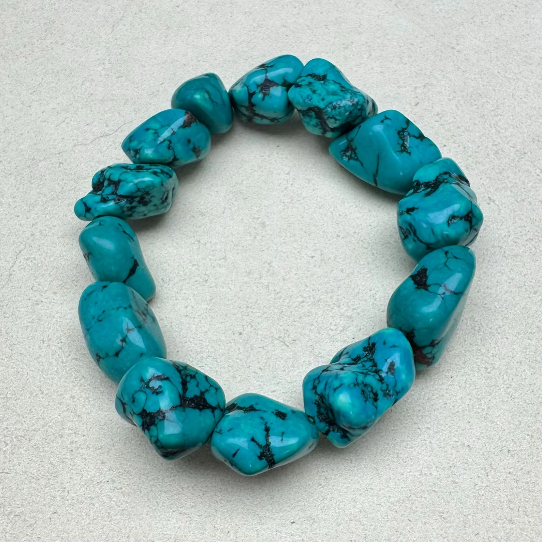 非金属珐琅手链 网花格 随形手串 S50