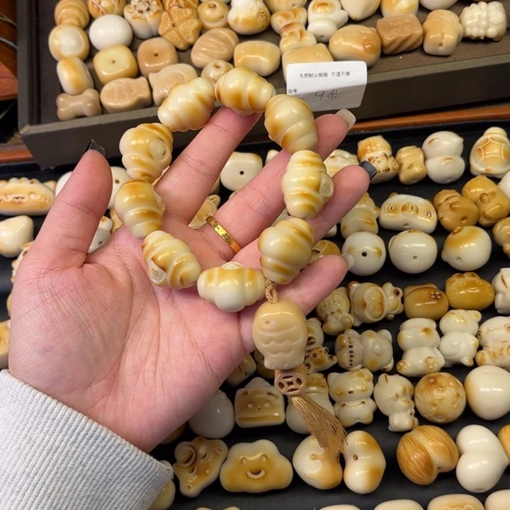 牙果猪角包手串手持