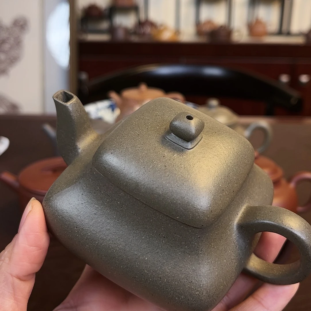 紫砂茶壶冷****色君德壶壶壶