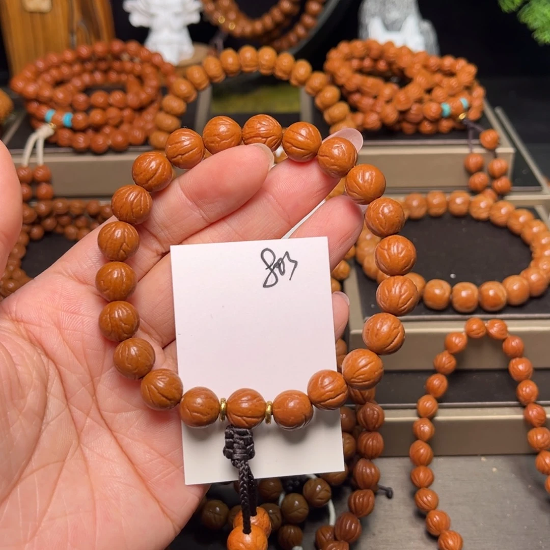 手串桃核玉龙脊10精品