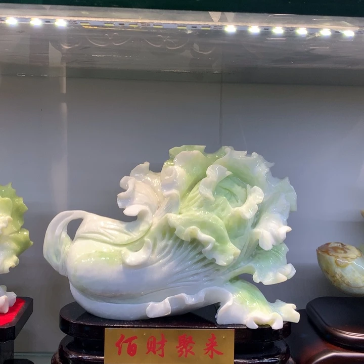 玉家居摆件寓意八方来财