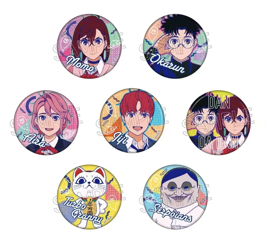 现货【胆大党】超自然武装当哒当涂鸦风吧唧盲盒（直播代拆）