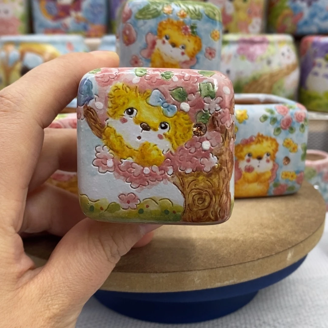 福利盆，默认微瑕，内口3.5高4.5