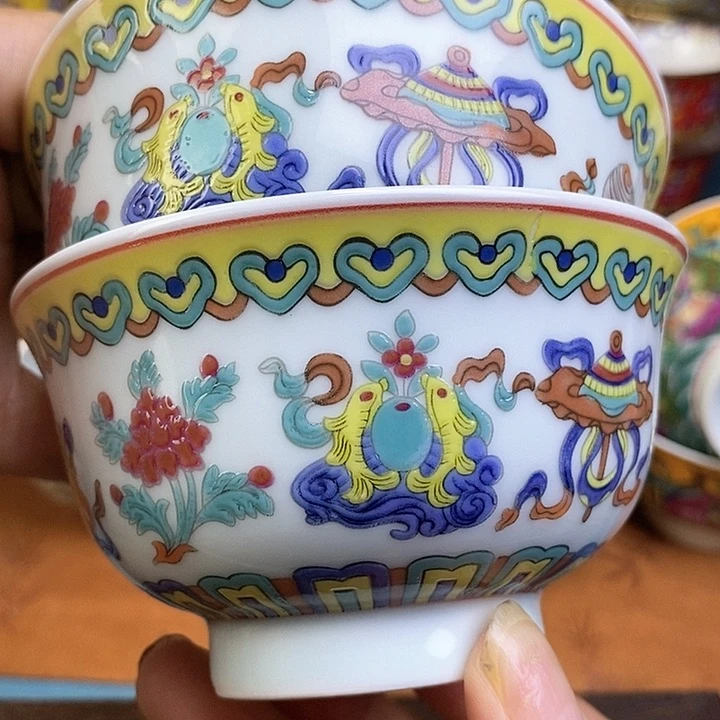 景德镇陶瓷藏式茶碗