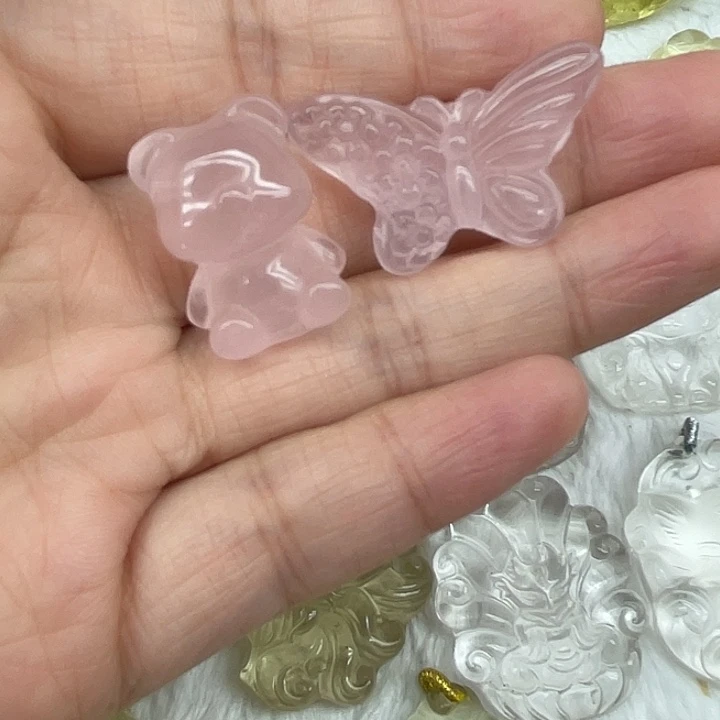 水晶吊坠配件未镶嵌