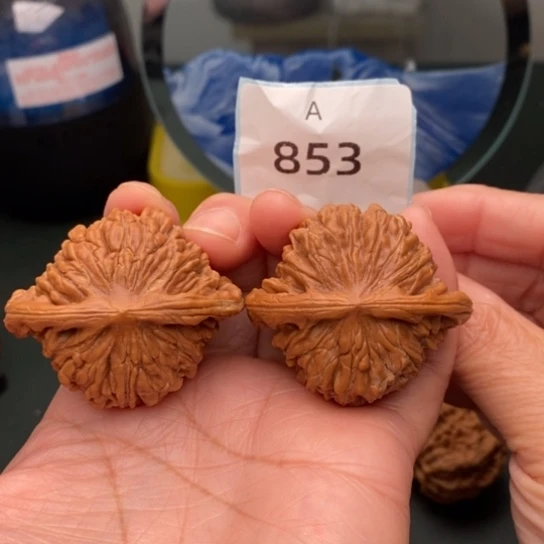 文玩核桃把件瑕疵45四座楼853