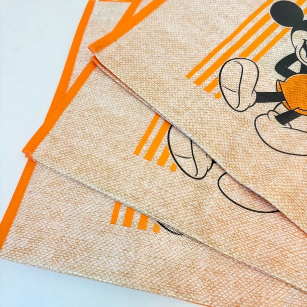 58415 卡通图案购物袋手提袋，三个一组，尺寸：38×29×20cm