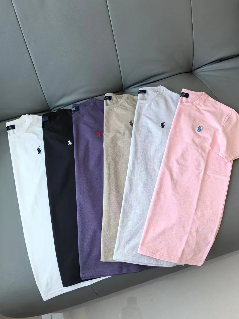 纯色刺绣小拉家女款T恤257091247