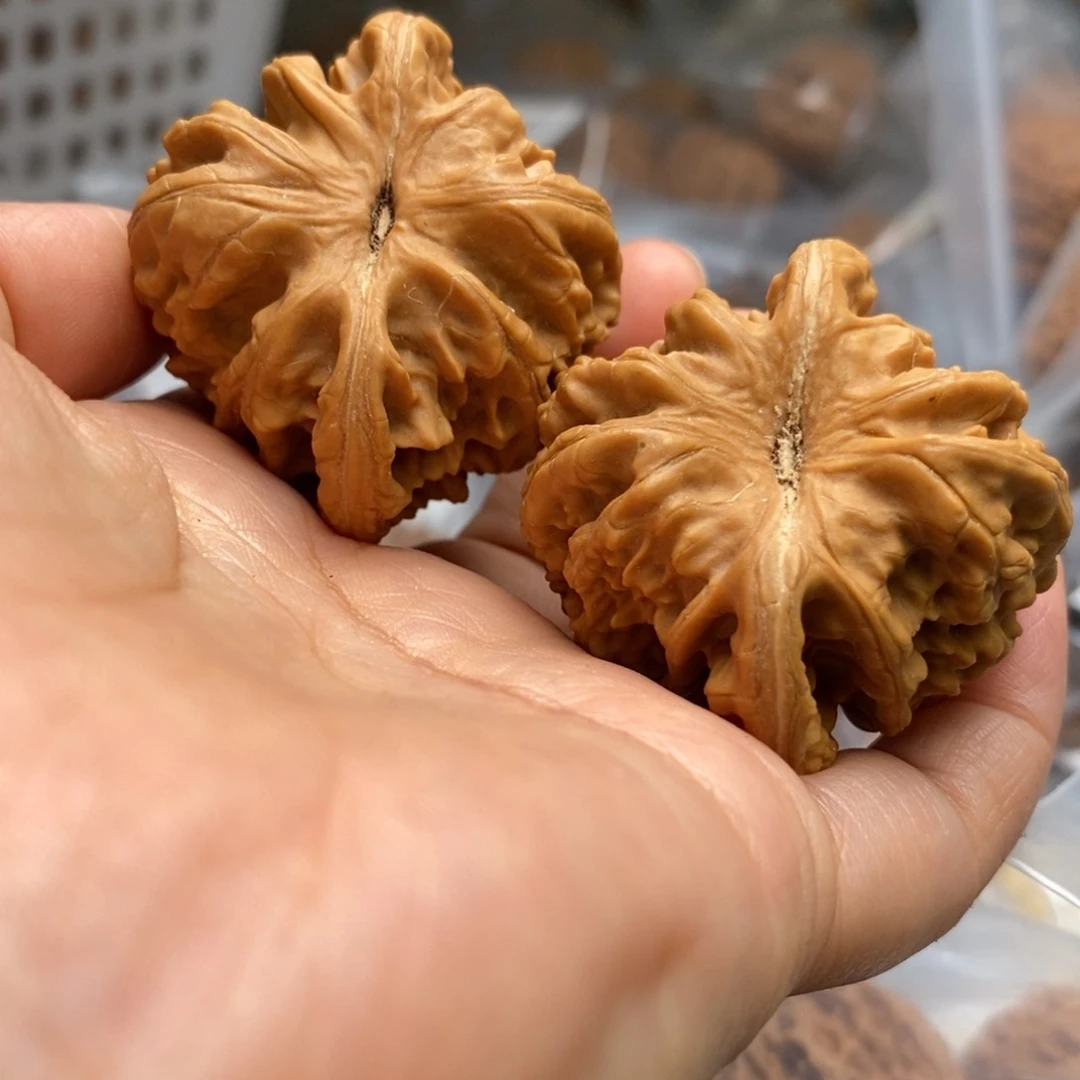 文玩核桃把件望月44尺
