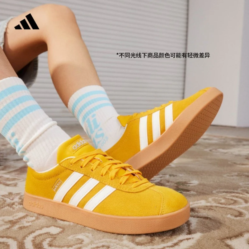 「欧若风」「T头鞋」VL COURT CLASSIC复古板鞋德训鞋 JS4593