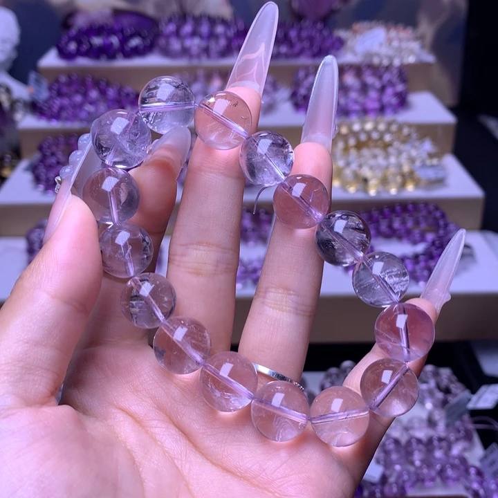 未镶嵌紫晶手串玻利维亚