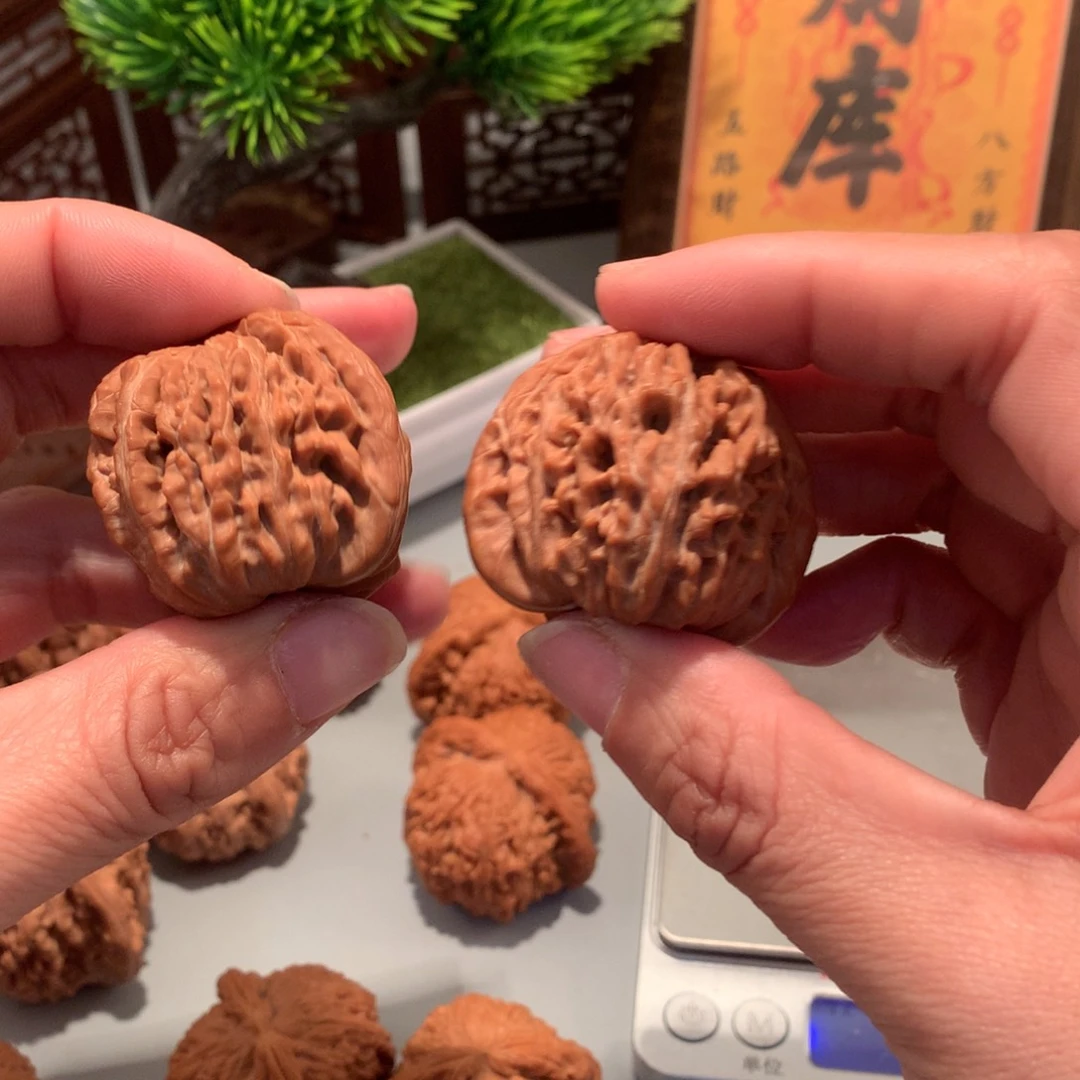 *****文玩核桃把件四座楼